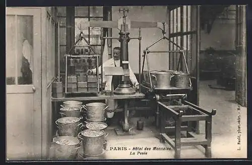 AK Paris, Hotel des Monnaies, La Pesée