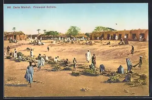 AK Zaria, Firewood Sellers at the Market