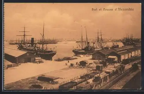 AK Alexandrie, Port et Douane