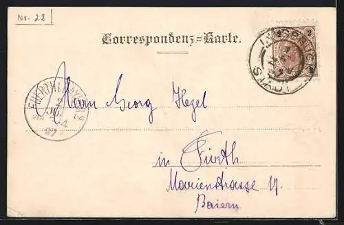 AK Innsbruck, Maria Theresienstrasse mit Geschäften und Denkmal