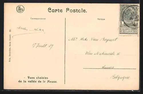 AK Anseremme, La Meuse