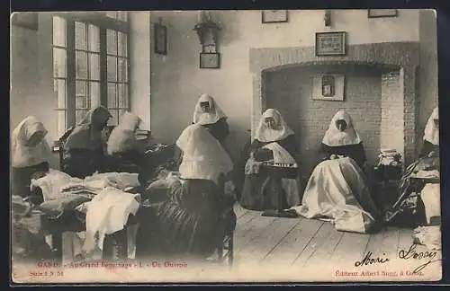 AK Gand, Au Grand Béguinage, Un Ouvroir