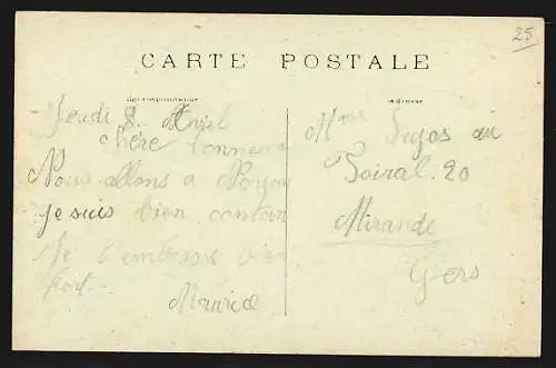 AK Creil, Vue sur la Gare