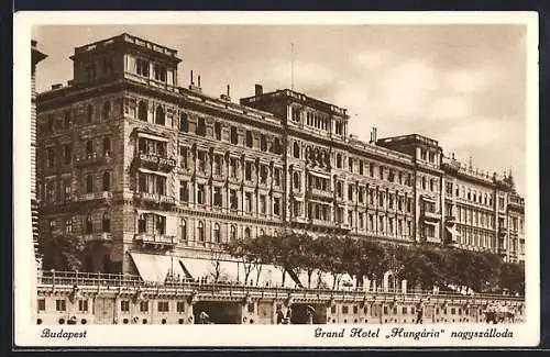 AK Budapest, Grand Hotel Hungaria