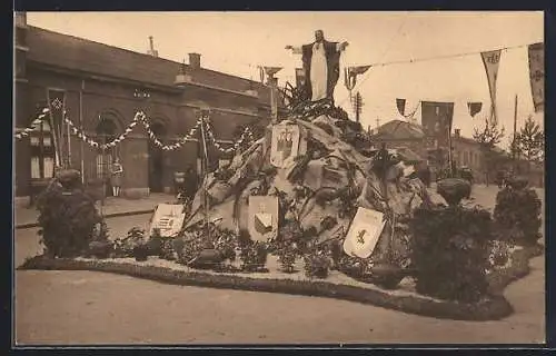 AK Hasselt, Processie van het Sacrament van Mirakel 1804-1929, Statieplein