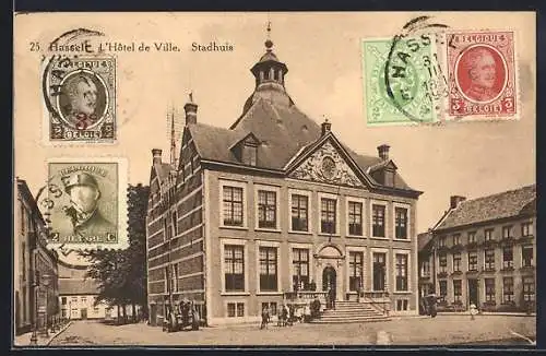 AK Hasselt, L`Hôtel de Ville Stadhuis