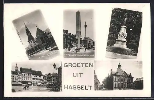 AK Hasselt, Partien im Ort