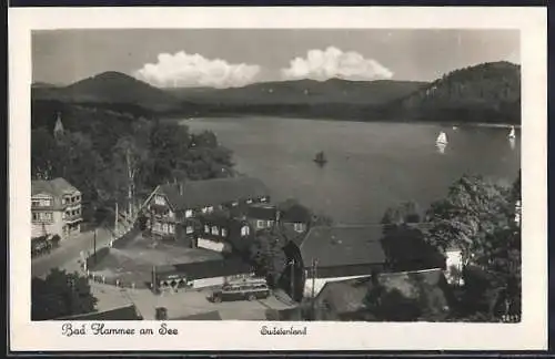 AK Bad Hammer am See, Teilansicht aus der Vogelschau