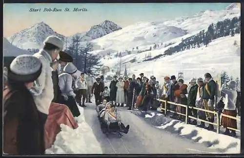 AK St. Moritz, Start Bob-Run