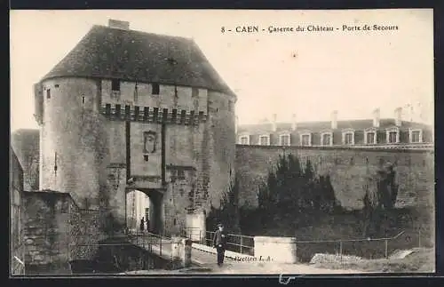 AK Caen, Caserne du Chateau, Porte de Secours