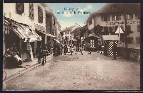 AK St-Gingolph, Fermeture de la Frontière