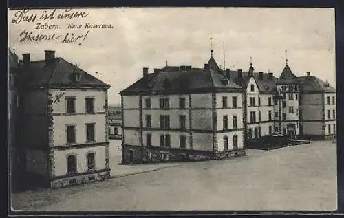AK Zabern, Neue Kasernen