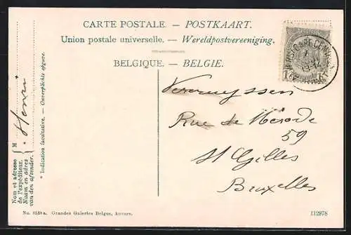 AK Anvers, Le Musée Royal de Peinture