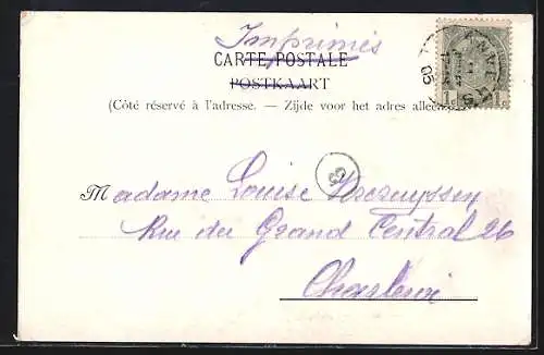 AK Anvers, La Place Verte et la Cathédrale