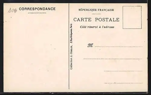 AK Odelin, Le Rustique, Ofenreklame