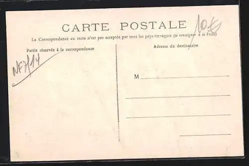 AK A la Frontière, Arrestation d`une bande de pacotilleurs, Zollbeamte mit Kindern