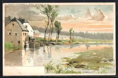 Künstler-AK F. Ranot: Lacuisine, la Semoy