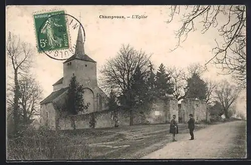AK Champvoux, L`Église