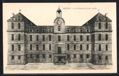 AK Brèves, Le Château au XVIIIe siècle
