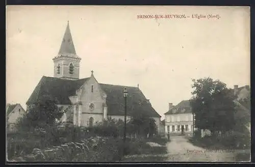 AK Brinon-sur-Beuvron, L`Église (Nord)