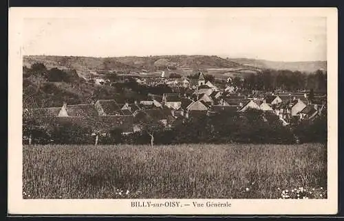 AK Billy-sur-Oisy, Vue Générale