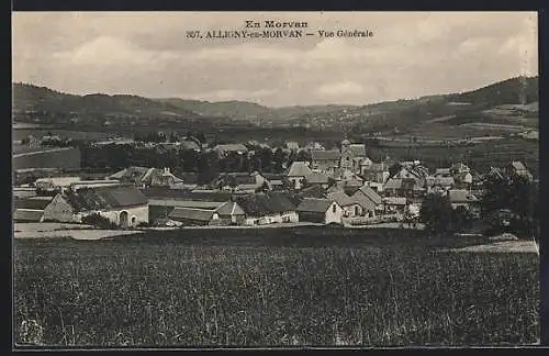 AK Alligny-en-Morvan, Vue Générale
