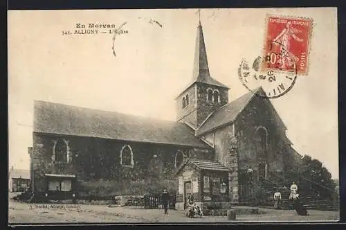 AK Alligny, L`église en Morvan