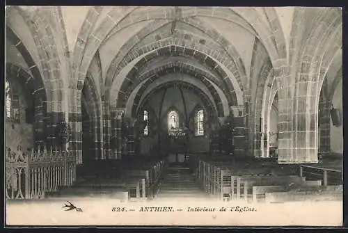 AK Anthien, Intérieur de l`Église