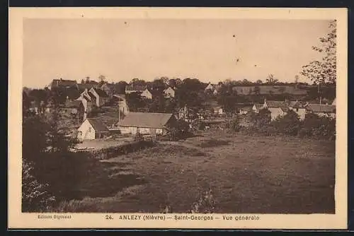 AK Anlezy, Vue générale de Saint-Georges et ses environs