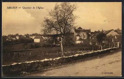 AK Arleuf, Quartier de l`Église