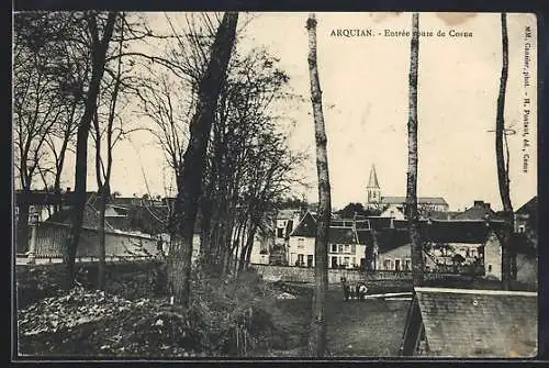 AK Arquian, Entrée du bourg de Cosne