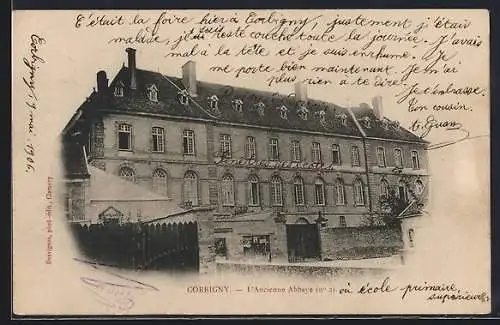 AK Corbigny, L`Ancienne Abbaye abritant l`école primaire