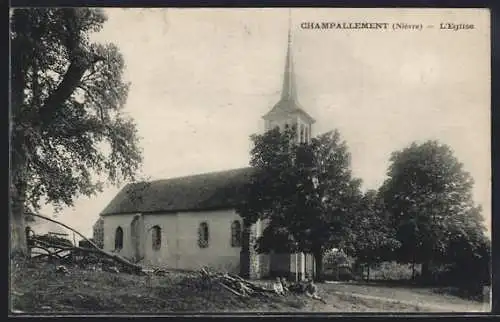 AK Champallement, L`Église