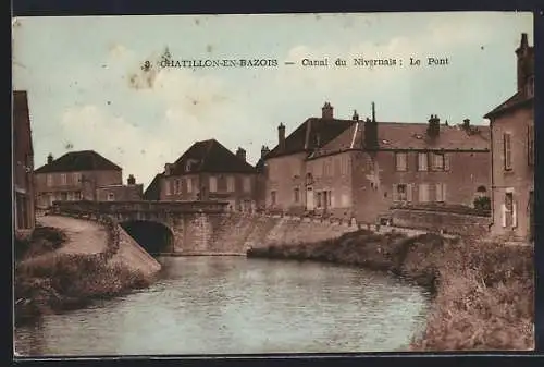 AK Châtillon-en-Bazois, Canal du Nivernais, Le Pont