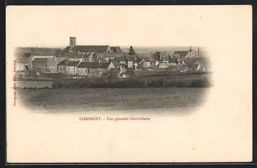 AK Corbigny, Vue générale Nord-Ouest