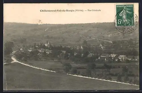 AK Châteauneuf-Val-de-Bargis, Vue Générale