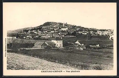 AK Château-Chinon, Vue générale