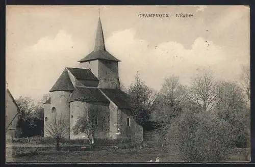 AK Champvoux, L`église