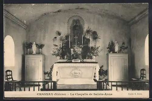 AK Chasnay, La Chapelle de Sainte-Anne