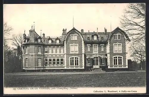 AK Champlémy, Château de la Vènerie près de Champlémy (Nièvre)