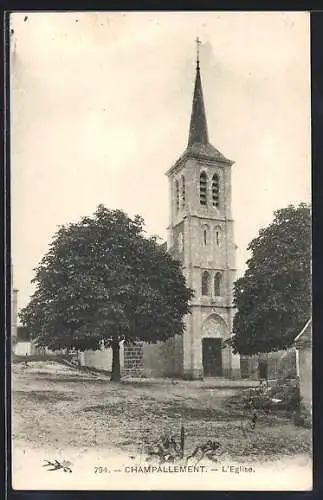 AK Champallement, L`Église