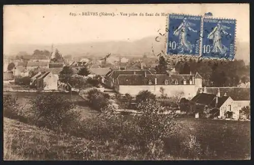 AK Brèves, Vue prise du banc du Morvan