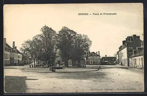 AK Dornes, Place et Promenade