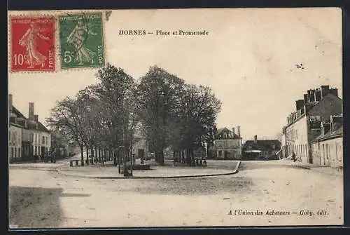 AK Dornes, Place et Promenade