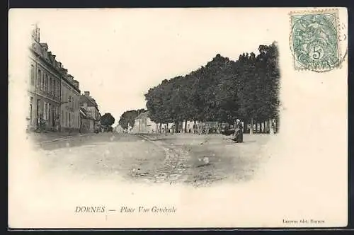 AK Dornes, Place Vue Générale