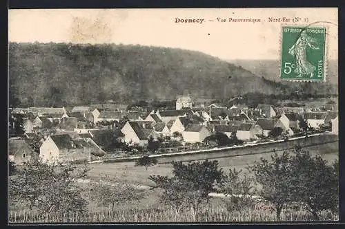 AK Dornecy, Vue panoramique Nord-Est