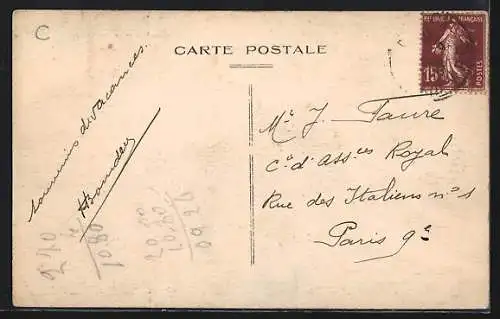 AK Dornecy, Vue prise de l`Ancien Moulin