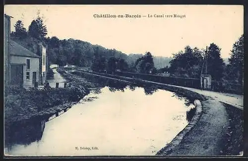 AK Châtillon-en-Bazois, Le Canal vers Mingeot