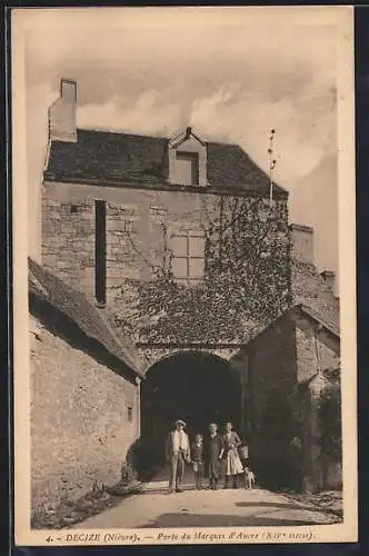 AK Decize, Porte du Marquis d`Ancre (XIVe siècle)