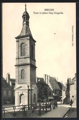 AK Decize, Tour et place Guy-Coquille